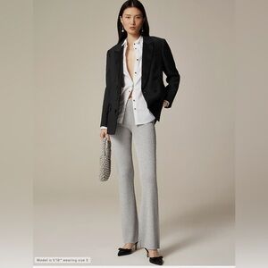 J.Crew: Metallic cropped sweater pant